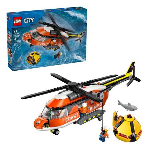 LEGO City Coast Guard Helicopter 60503 Building Set - Primary Image