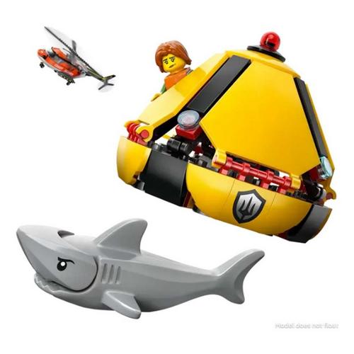 LEGO City Coast Guard Helicopter 60503 Building Set - Primary Image