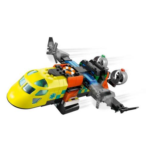 LEGO City Airplane, Service Truck & Hovercraft Remix 60505 Building Set - Primary Image