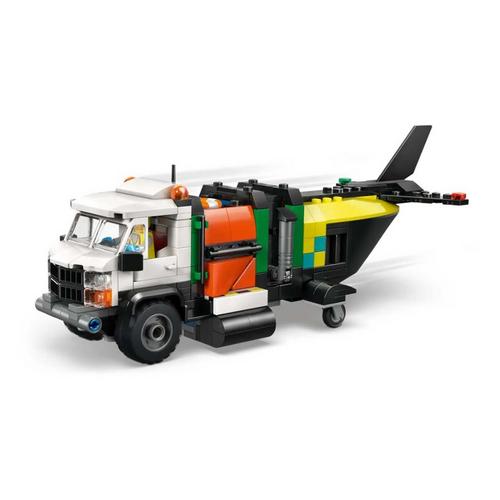 LEGO City Airplane, Service Truck & Hovercraft Remix 60505 Building Set - Primary Image