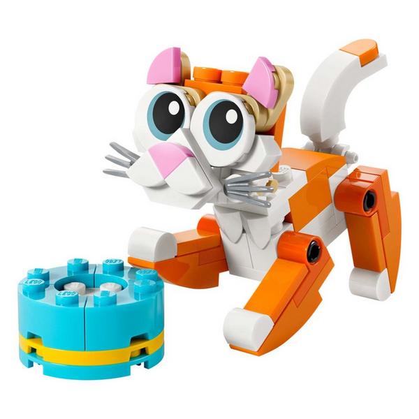 LEGO Creator 3 in 1 Orange Cat 30714 Bag