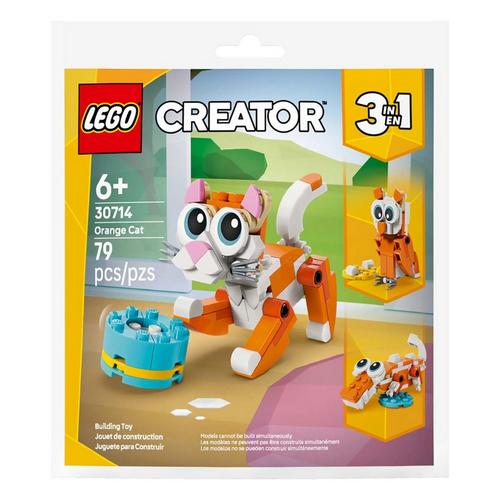 LEGO Creator 3 in 1 Orange Cat 30714 Bag - Primary Image