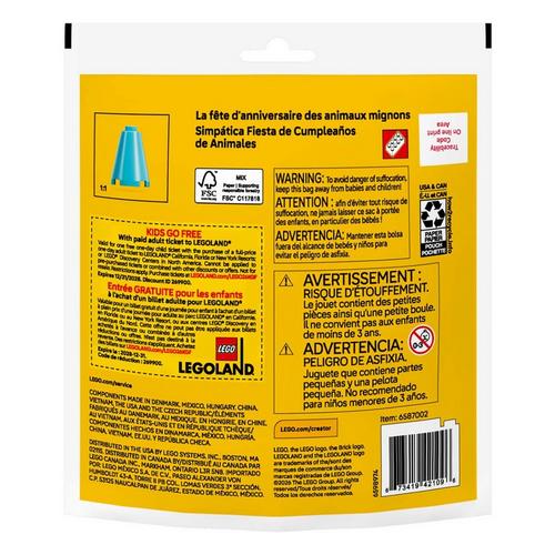 LEGO Creator Cute Animal Birthday Party 30715 Bag - Primary Image