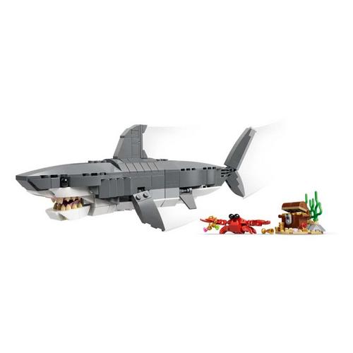 LEGO Creator 3 in 1 Fierce Shark with a Treasure Chest 31381 Building Set - Primary Image