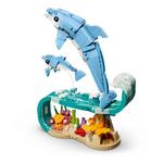 LEGO Creator 3 in 1 Sea Animals Beautiful Dolphins 31385 Building Set - Thumbnail 4 of 10