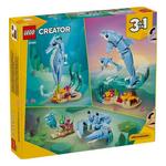 LEGO Creator 3 in 1 Sea Animals Beautiful Dolphins 31385 Building Set - Thumbnail 9 of 10
