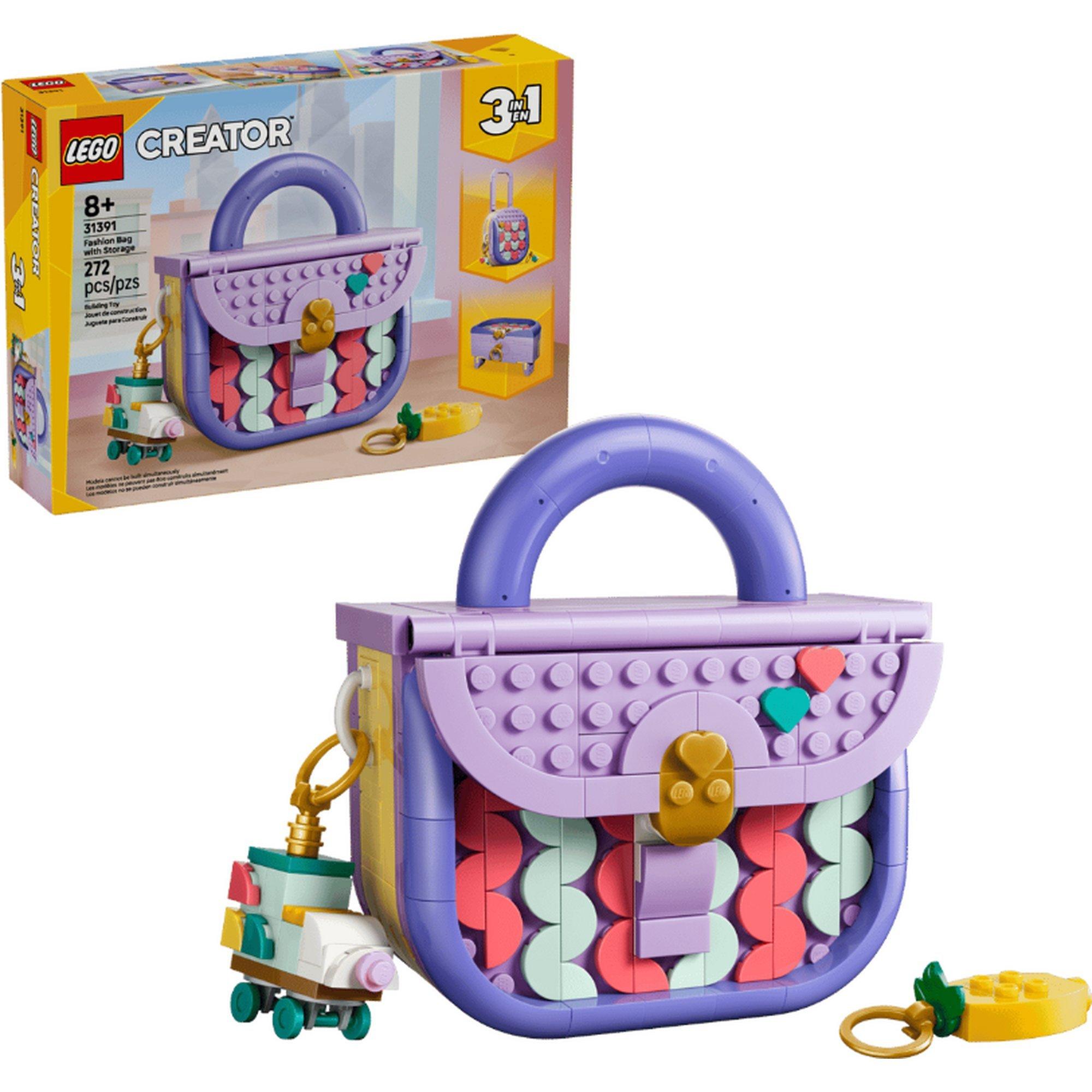 LEGO® Creator 3 in 1 Art Fashion Bag with Storage 31391 Building Set