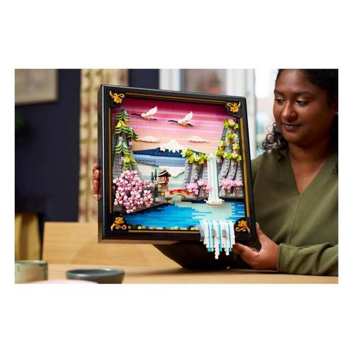 LEGO Art Japanese Cherry Blossom Landscape 31218 Building Set - Primary Image