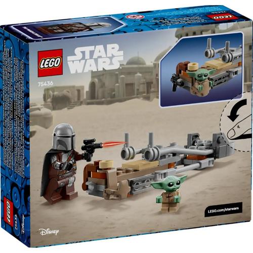 LEGO Star Wars The Mandalorian & Grogu's Speeder Bike 75436 Building Set - Primary Image
