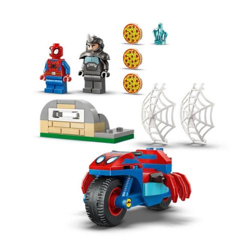 LEGO Marvel Spidey on his Motorcycle vs. Rhino 11206 Building Set - Primary Image