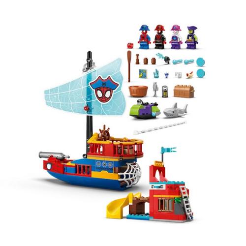 LEGO Marvel Team Spidey Pirate Ship 11208 Building Set - Primary Image