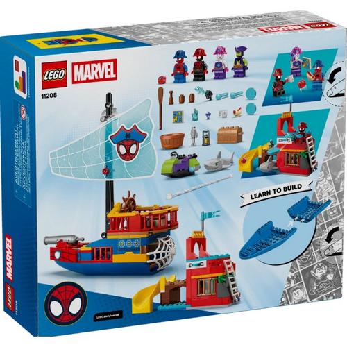 LEGO Marvel Team Spidey Pirate Ship 11208 Building Set - Primary Image