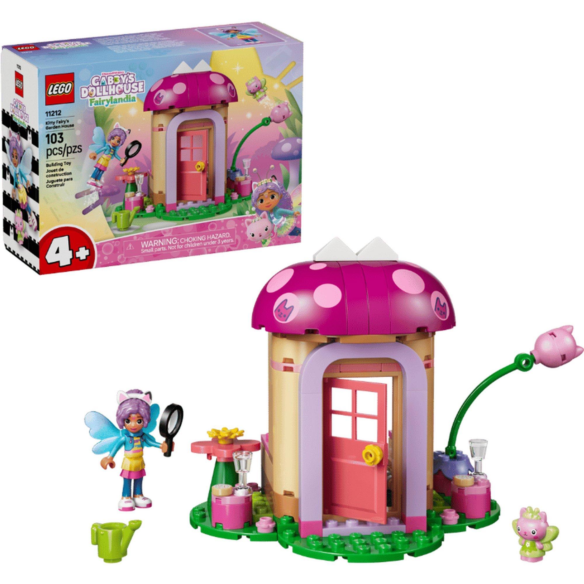 LEGO® LEGO Gabby's Dollhouse Kitty Fairy's Garden House 11212 Building Set