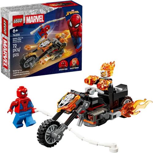 LEGO Marvel Spider-Man vs. Ghost Rider Motorcycle 76335 Building Set - Primary Image