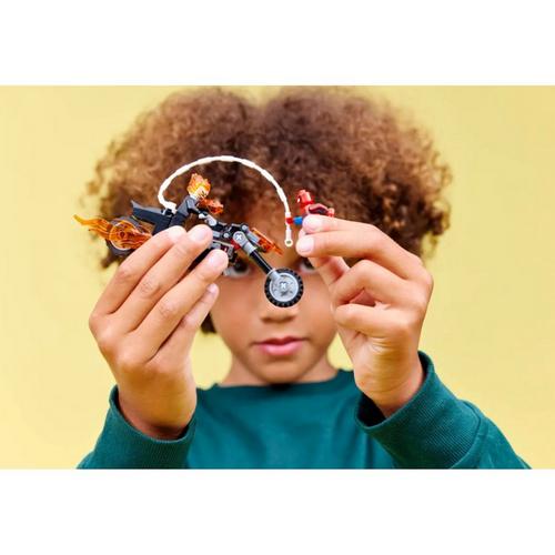 LEGO Marvel Spider-Man vs. Ghost Rider Motorcycle 76335 Building Set - Primary Image