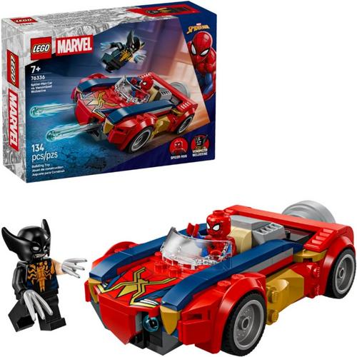 LEGO Marvel Spider-Man Car vs. Venomized Wolverine 76336 Building Set - Primary Image