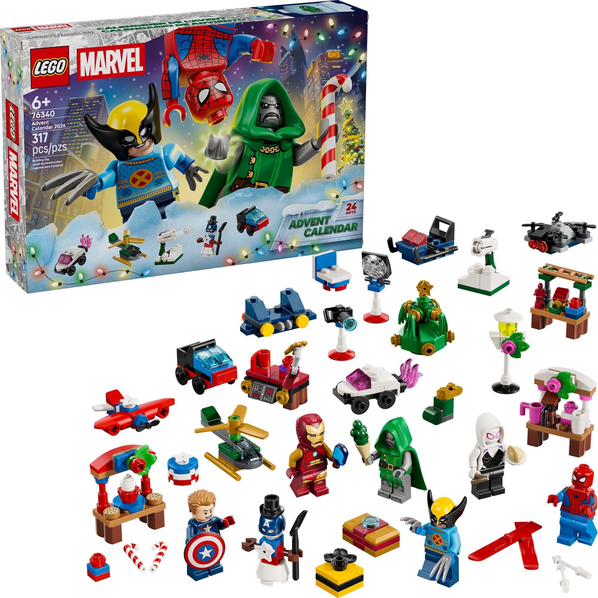 LEGO® Marvel Advent Calendar 2026 76340 Building Set