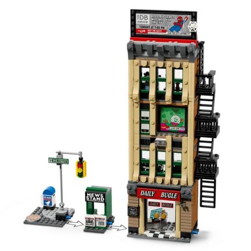 LEGO Marvel Spider-Man vs. Mysterio The Daily Bugle 76342 Building Set - Primary Image