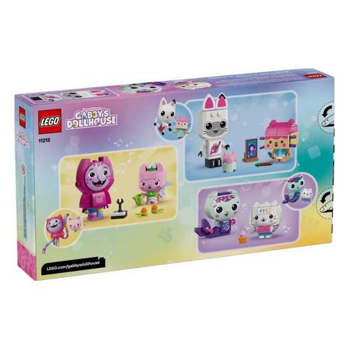 LEGO LEGO Gabby's Dollhouse Gabby's Brick-Built Cat Friends 11215 Building Set - Primary Image