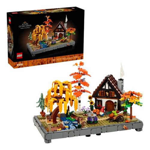 LEGO Icons Autumn Cottage Garden 11372 Building Set - Primary Image