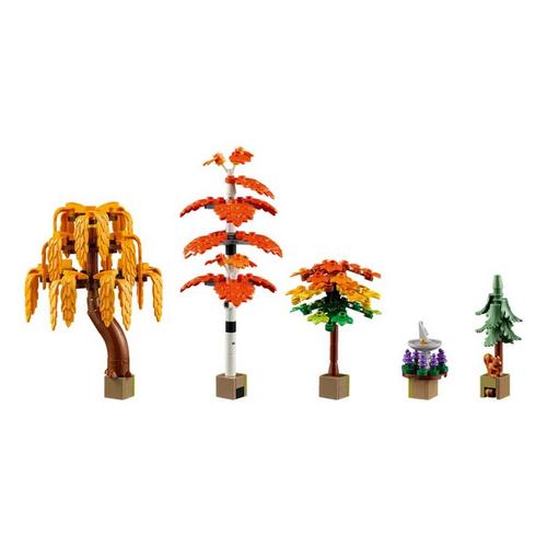 LEGO Icons Autumn Cottage Garden 11372 Building Set - Primary Image
