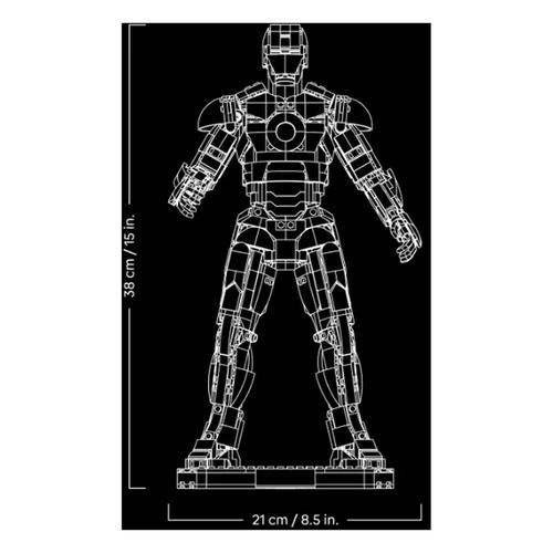 LEGO Marvel Iron Man Mark 3 Collectors' Edition 76344 Building Set - Primary Image