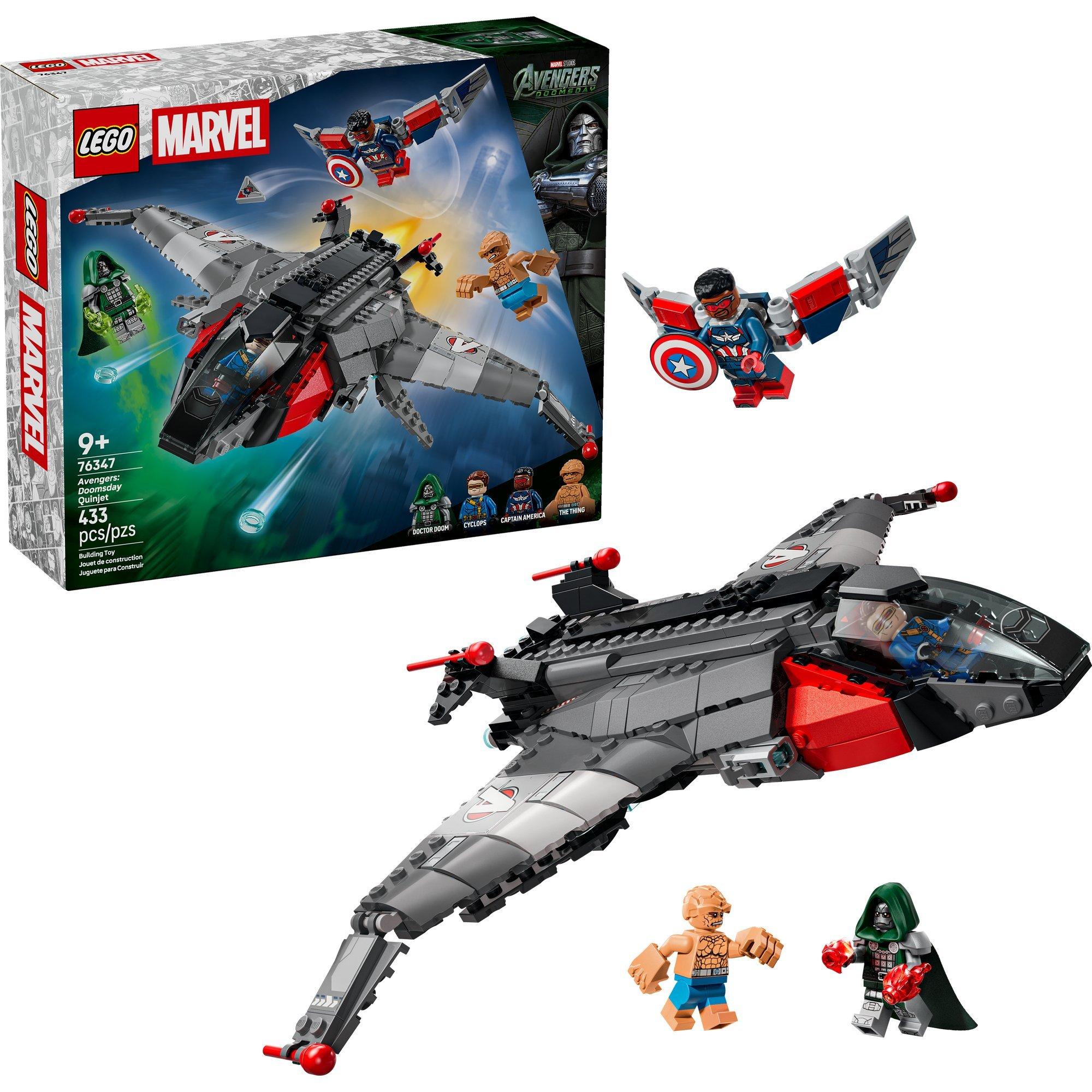 LEGO® Marvel Avengers: Doomsday Quinjet 76347 Building Set