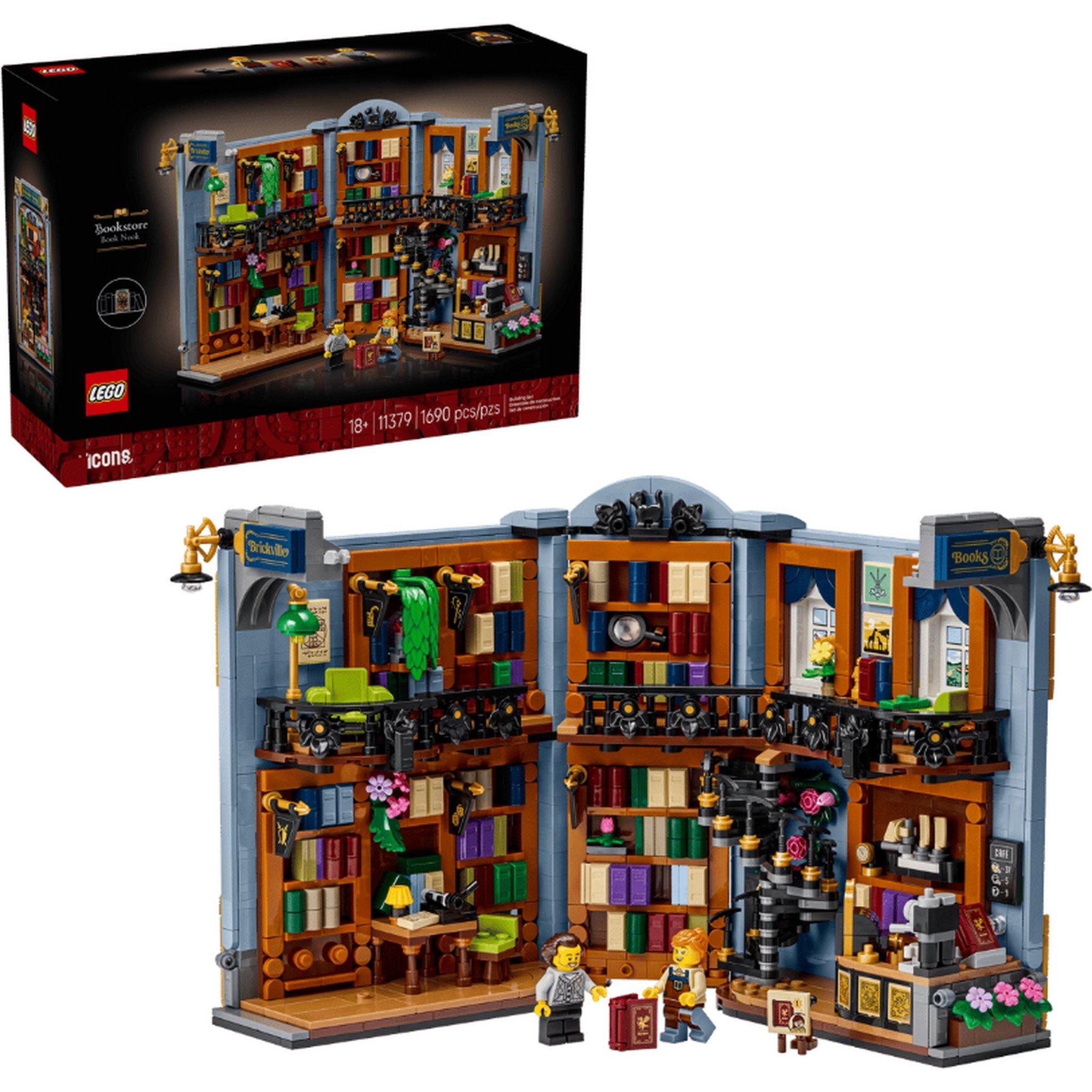 LEGO® Icons Bookstore: Book Nook 11379 Building Set