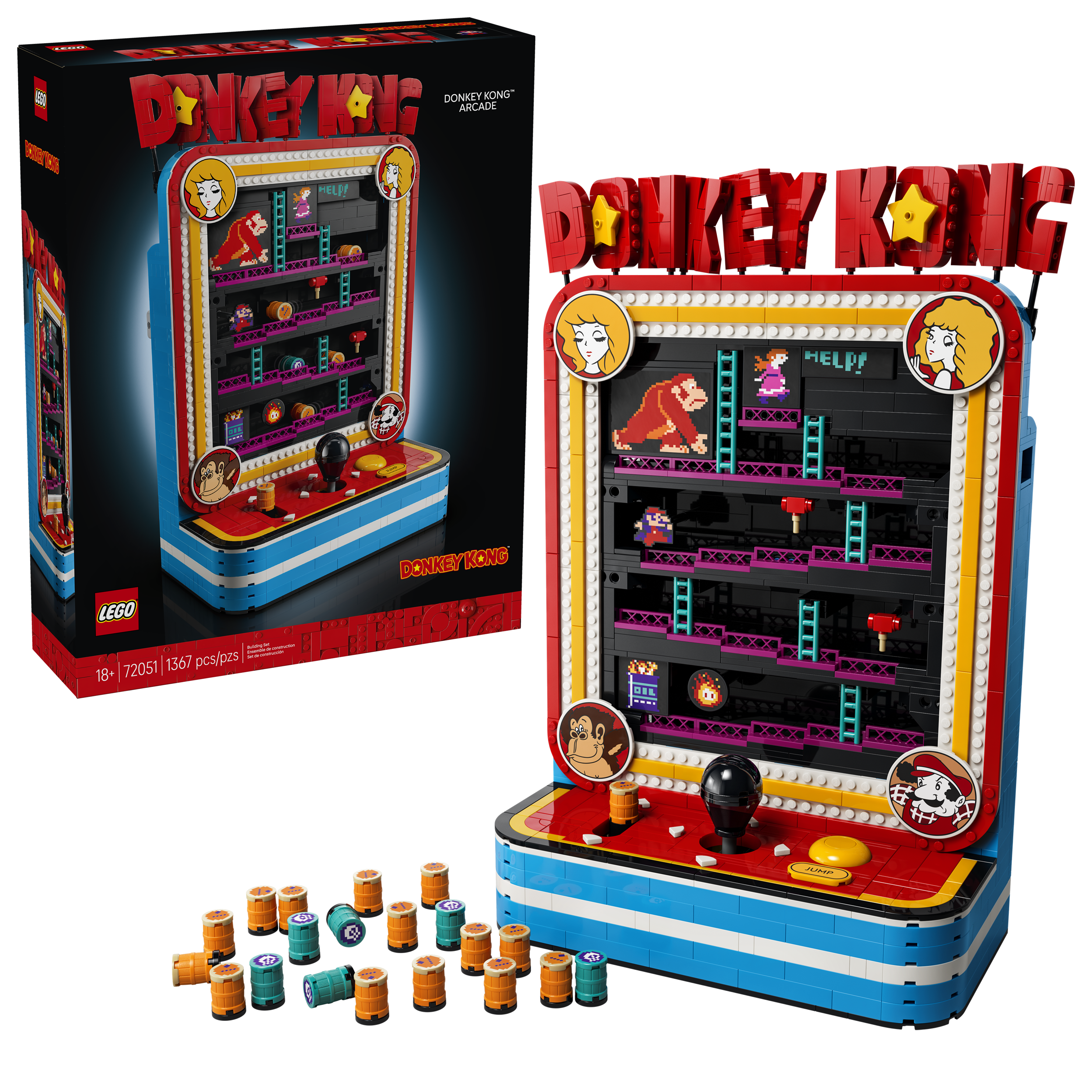 LEGO® Super Mario Donkey Kong Arcade 72051 Building Set