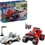 LEGO Sonic the Hedgehog Silver's Car vs. Knuckles' Monster Truck 77118 Building Set - Thumbnail 1 of 9