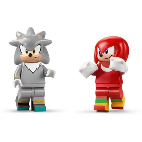 LEGO Sonic the Hedgehog Silver's Car vs. Knuckles' Monster Truck 77118 Building Set - Primary Image