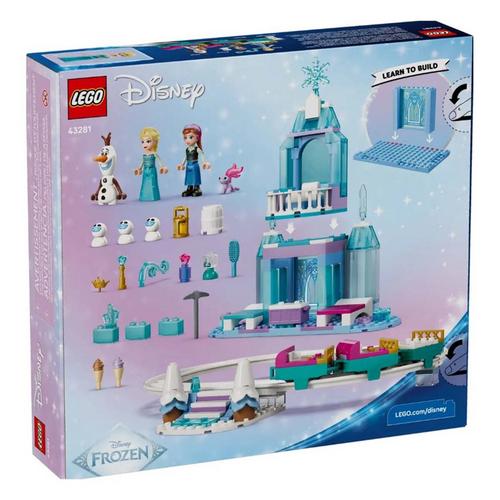 LEGO Disney Elsa's Ice Castle & Snow Ride Adventure 43281 Building Set - Primary Image