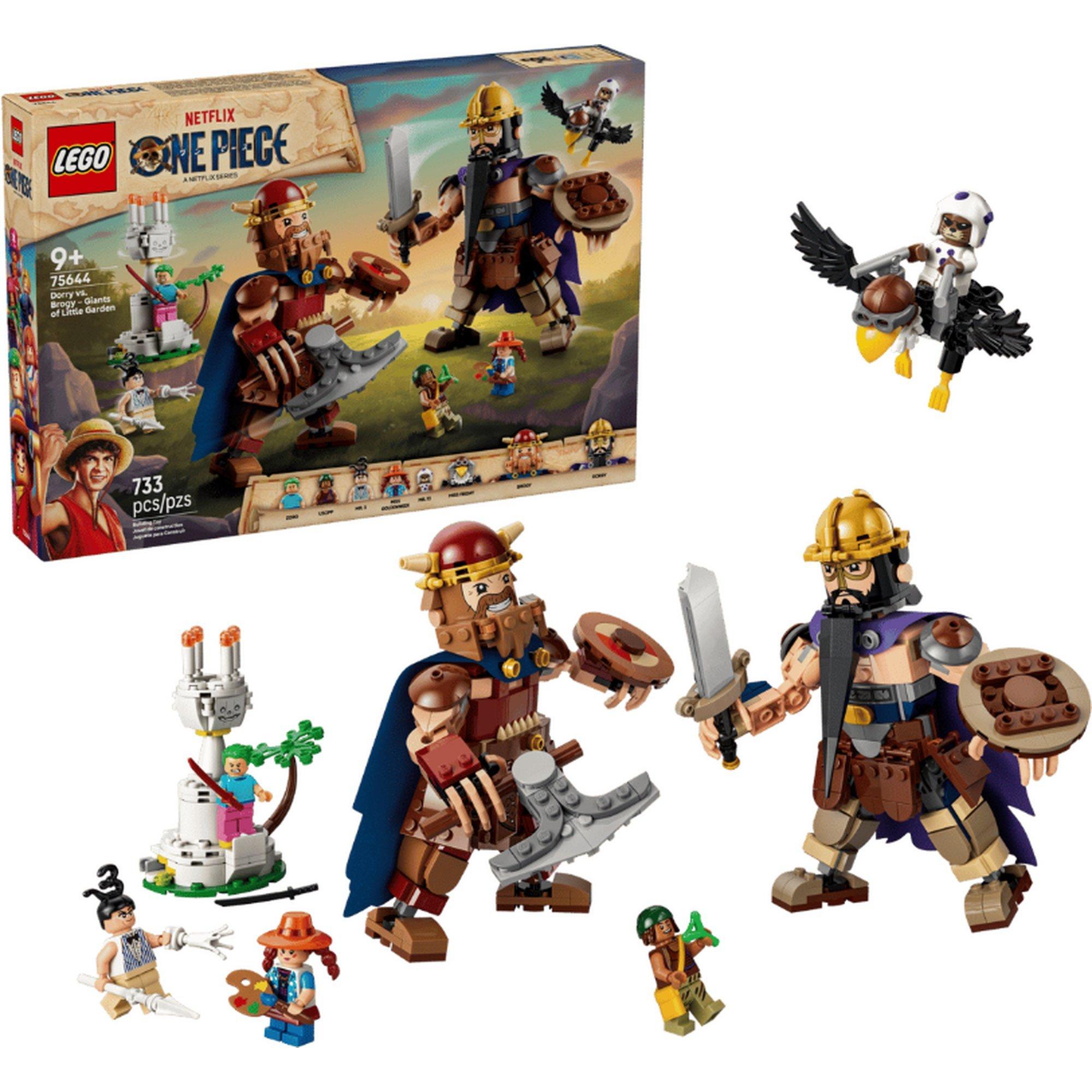 LEGO® ONE PIECE Dorry vs. Brogy – Giants of Little Garden 75644 Building Set