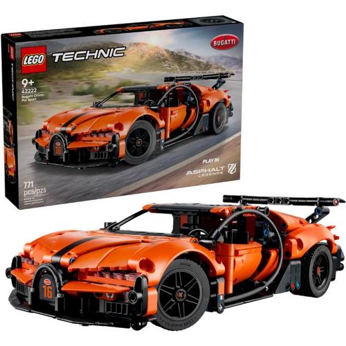 LEGO Technic Bugatti Chiron Pur Sport Hypercar 42222 Building Set - Primary Image