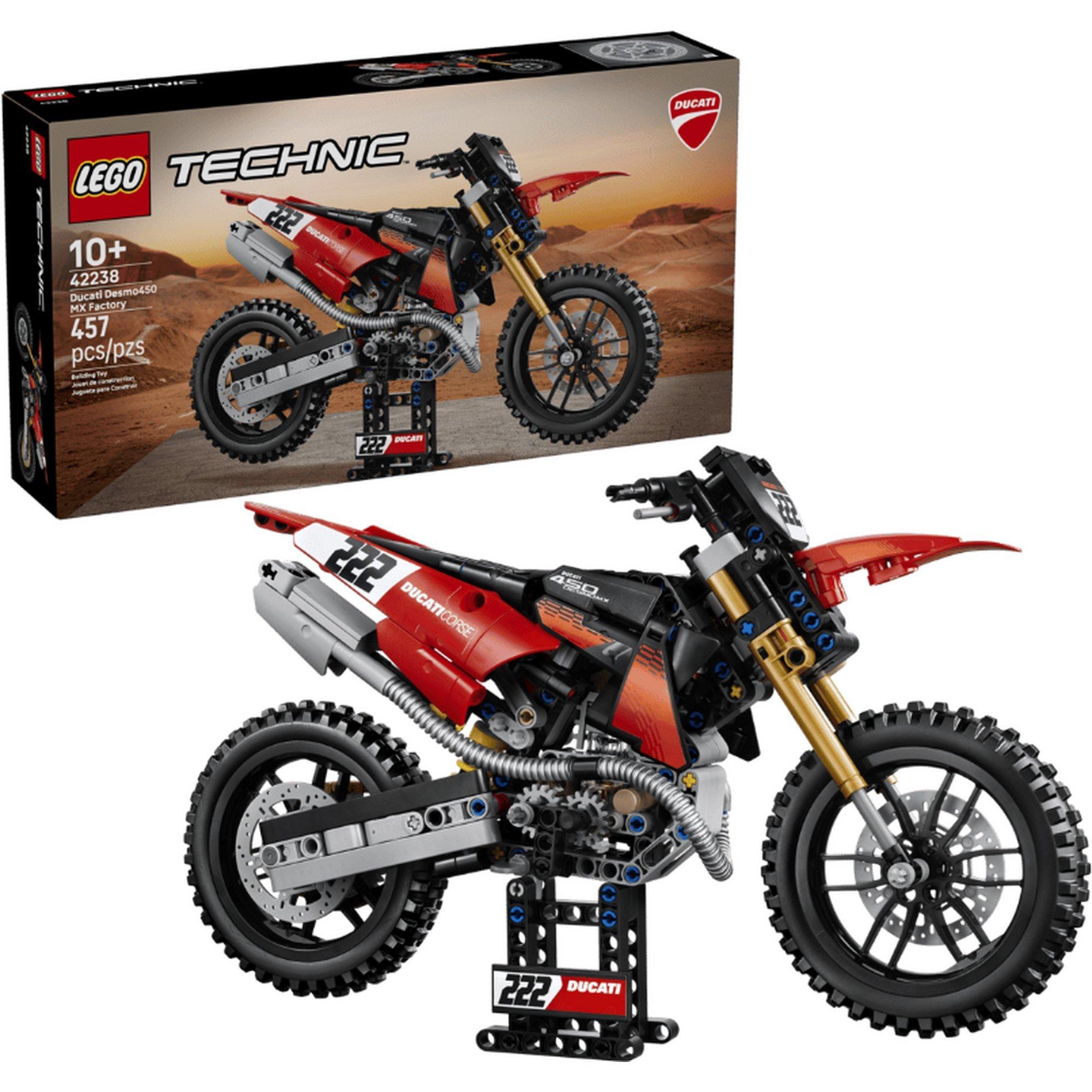 LEGO® Technic Ducati Desmo450 MX Factory Motorcycle 42238 Building Set