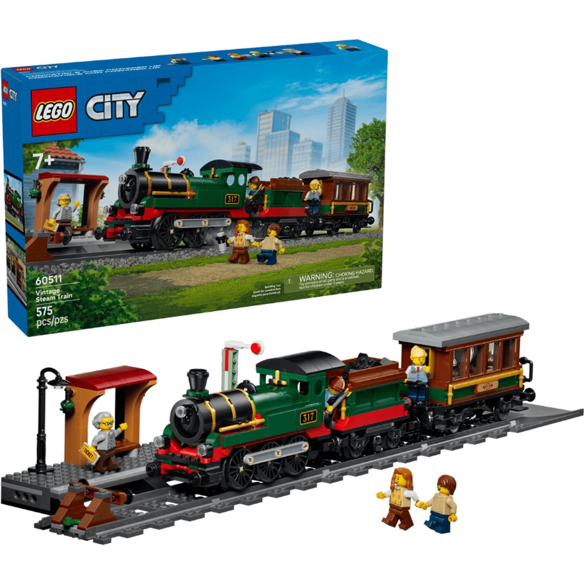 LEGO® City Vintage Steam Train 60511 Building Set