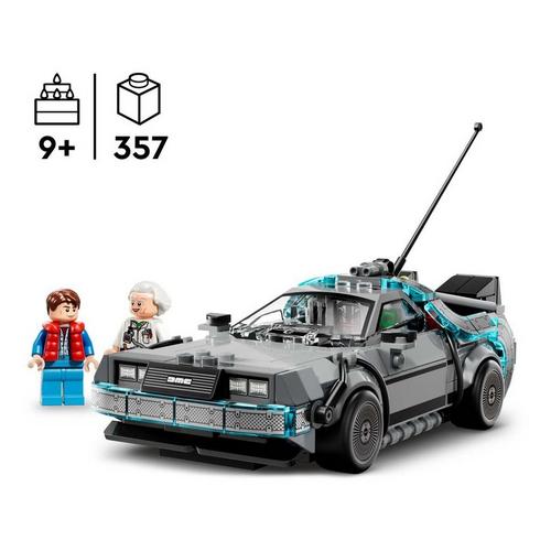 LEGO Speed Champions Time Machine from Back to the Future 77256 Building Set - Primary Image
