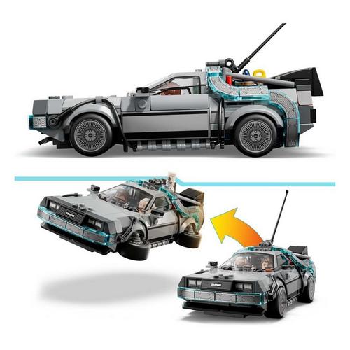 LEGO Speed Champions Time Machine from Back to the Future 77256 Building Set - Primary Image