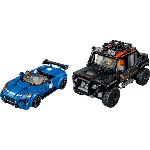 LEGO® Speed Champions Jaguar Project 7 & Land Rover Defender 77264