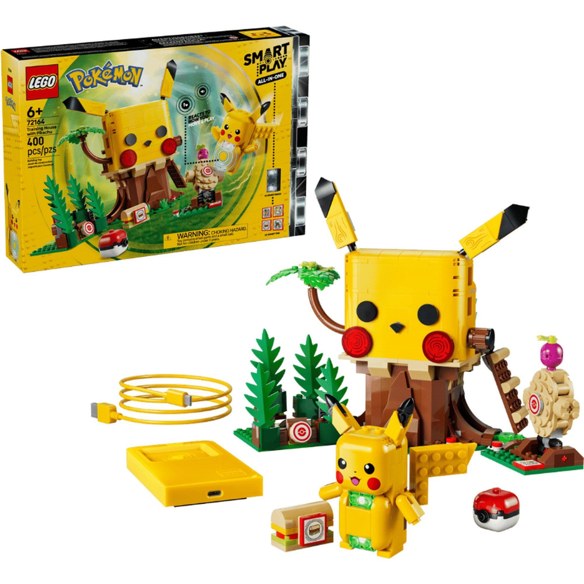 LEGO® Pokemon SMART Play™: Training House with Pikachu 72164 Building Set