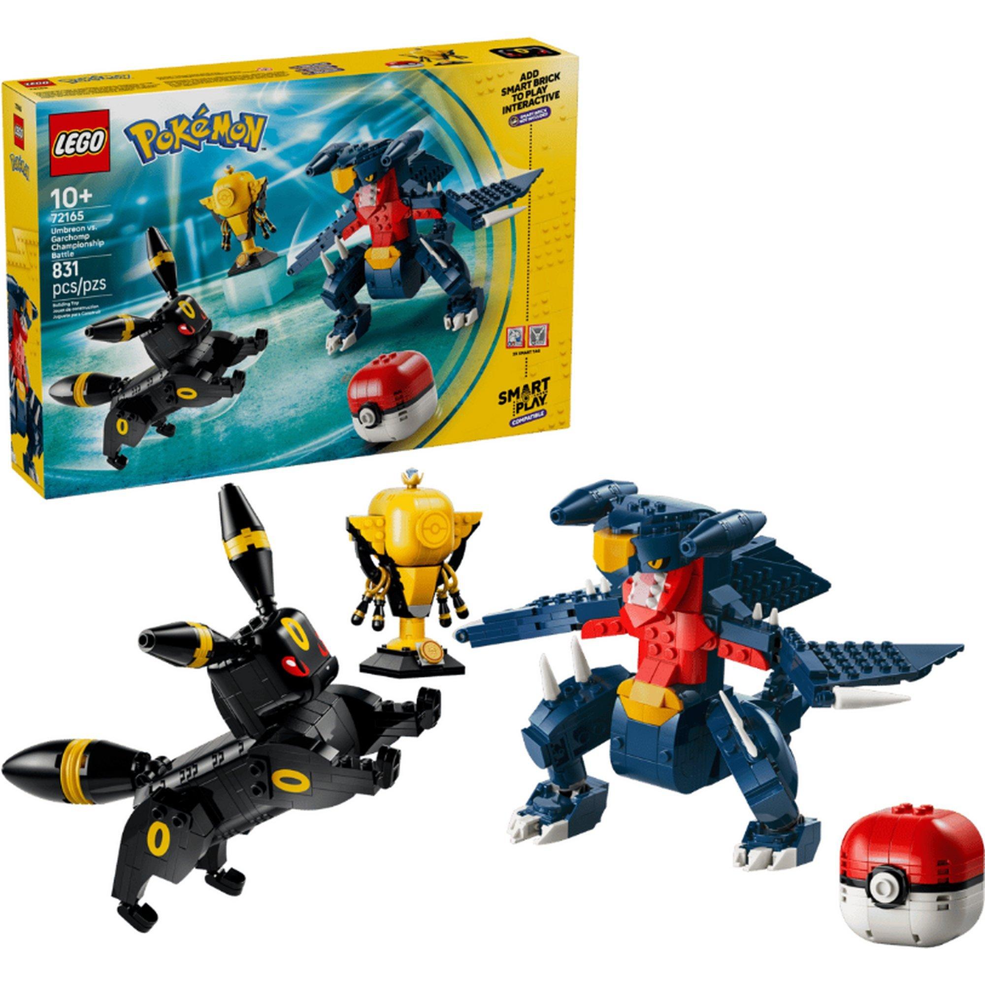 LEGO® Pokemon SMART Play™: Umbreon vs. Garchomp Championship Battle 72165 Building Set