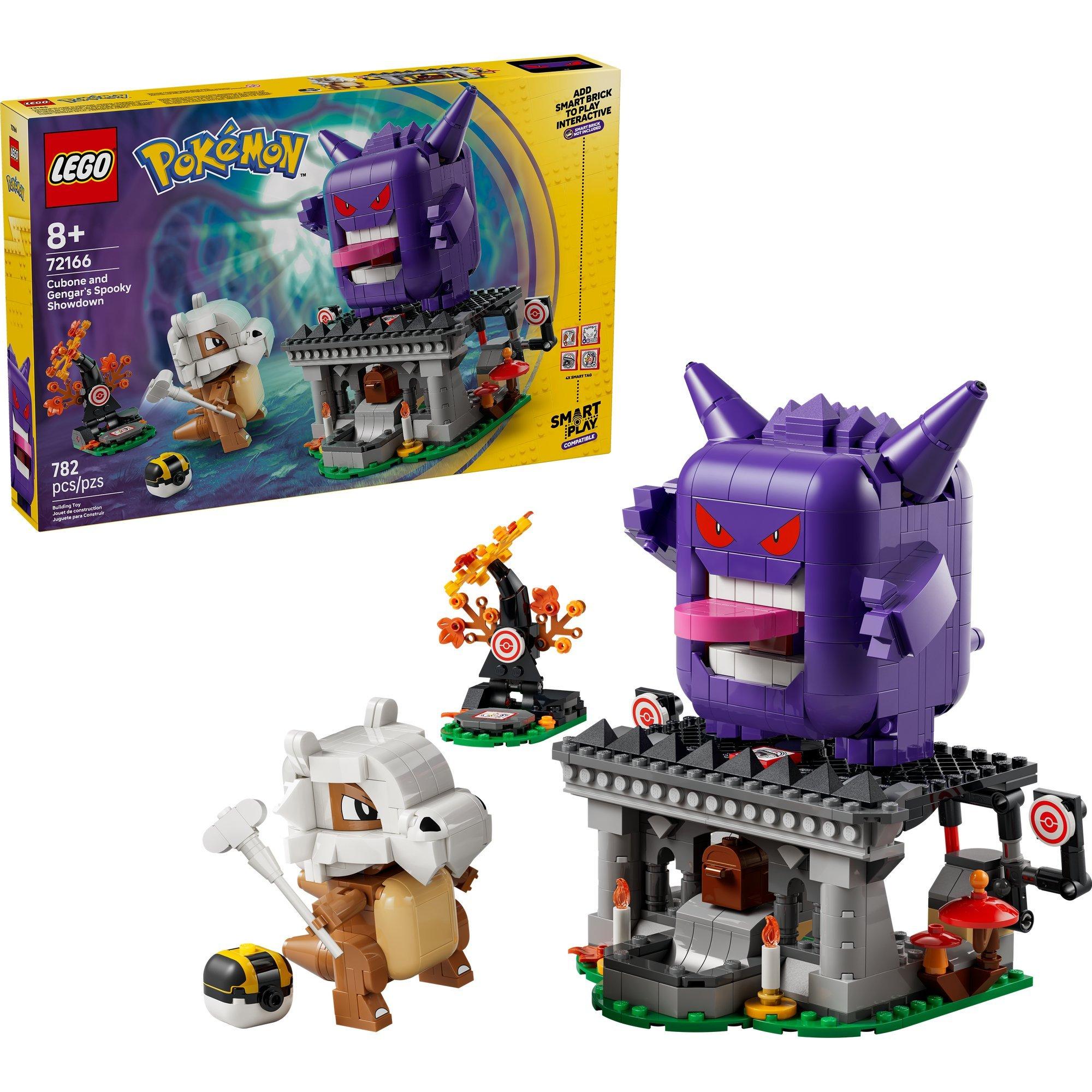 LEGO® Pokemon SMART Play™: Cubone and Gengar’s Spooky Showdown 72166 Building Set