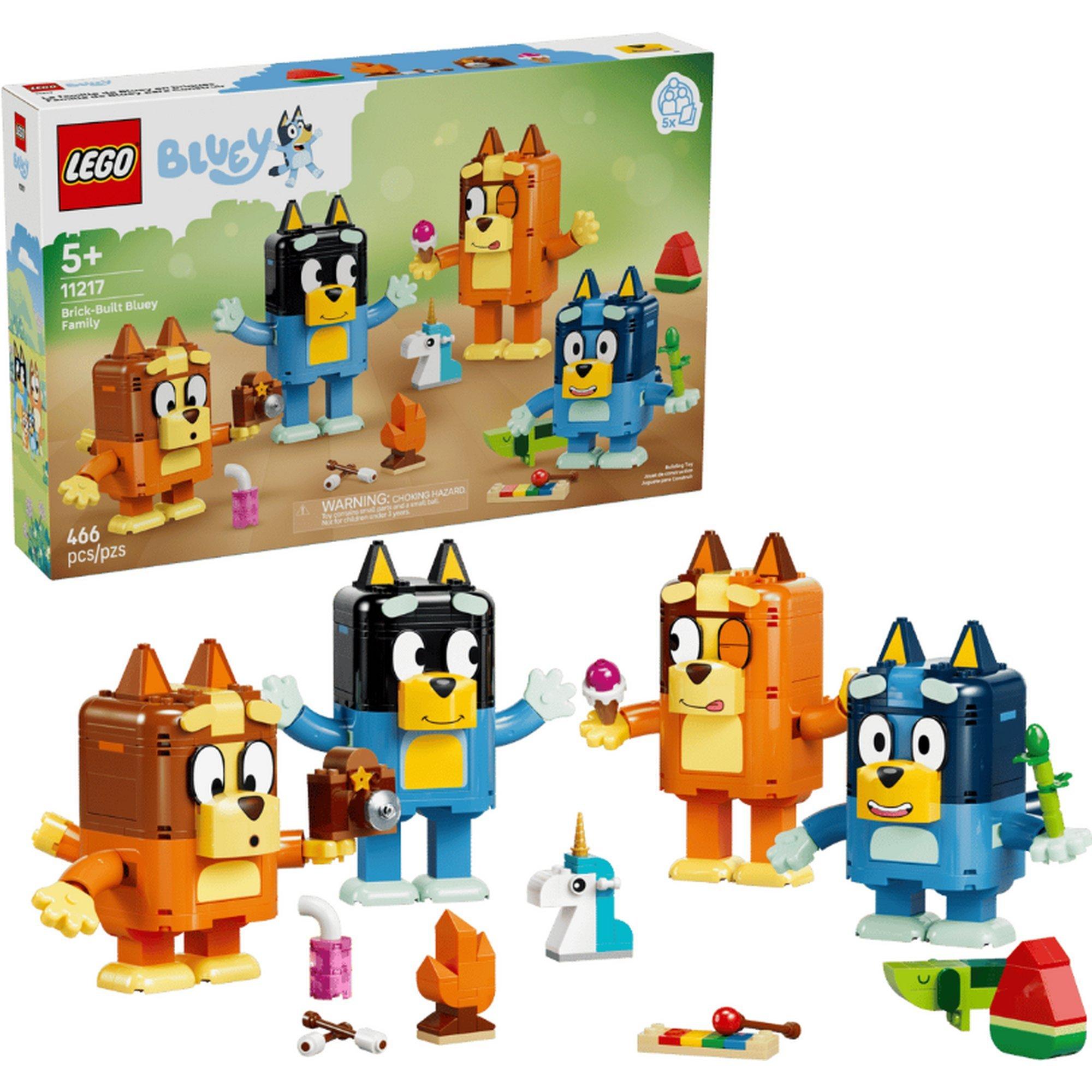LEGO® Bluey Brick-Built Family 11217 Building Set