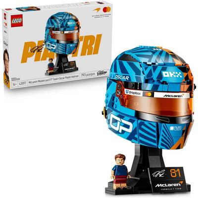 LEGO® Editions McLaren Mastercard F1 Team Oscar Piastri Helmet 43017 Building Set
