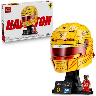 LEGO® Editions Scuderia Ferrari HP Lewis Hamilton Helmet 43022 Building Set