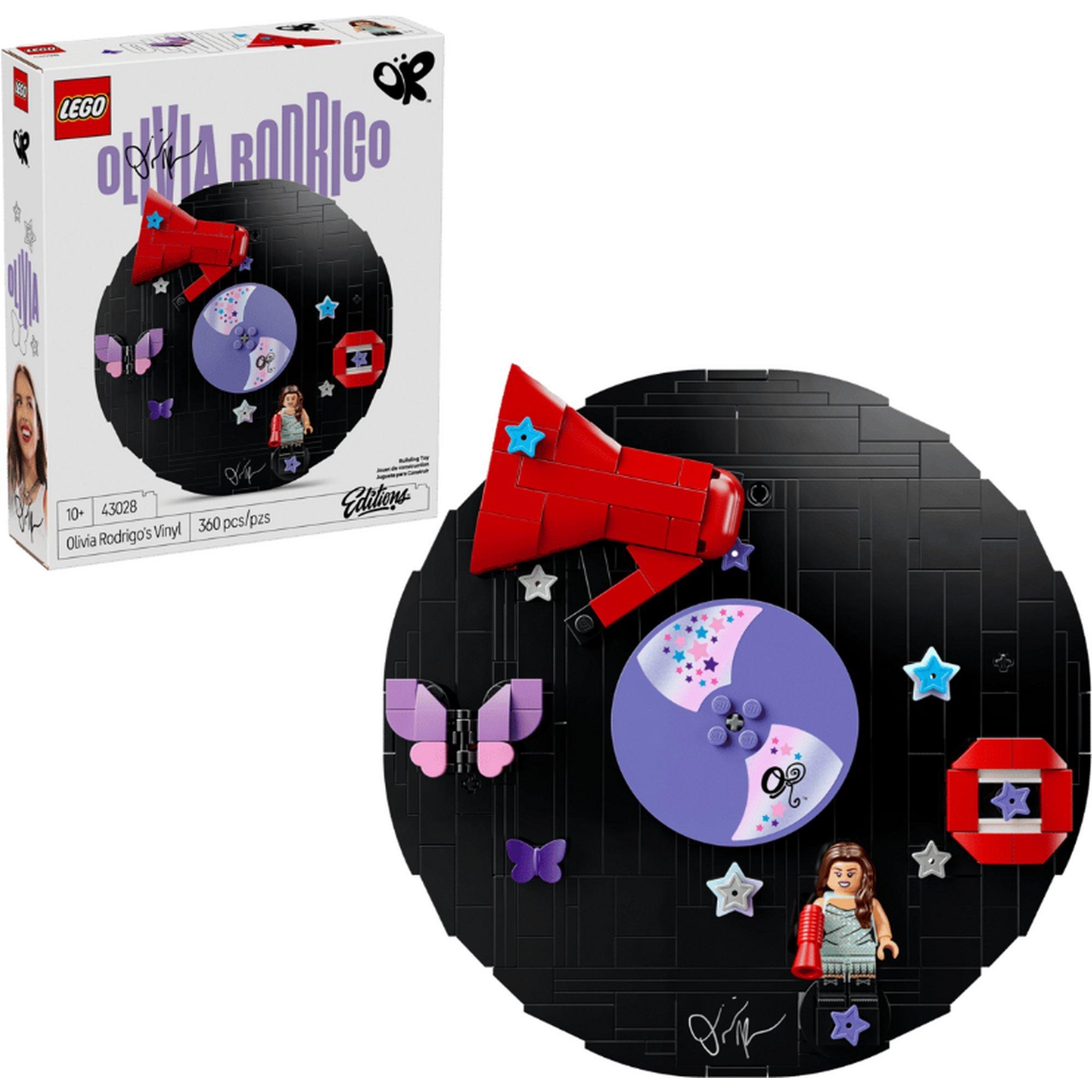 LEGO® Editions Olivia Rodrigo's Vinyl 43028 Building Set