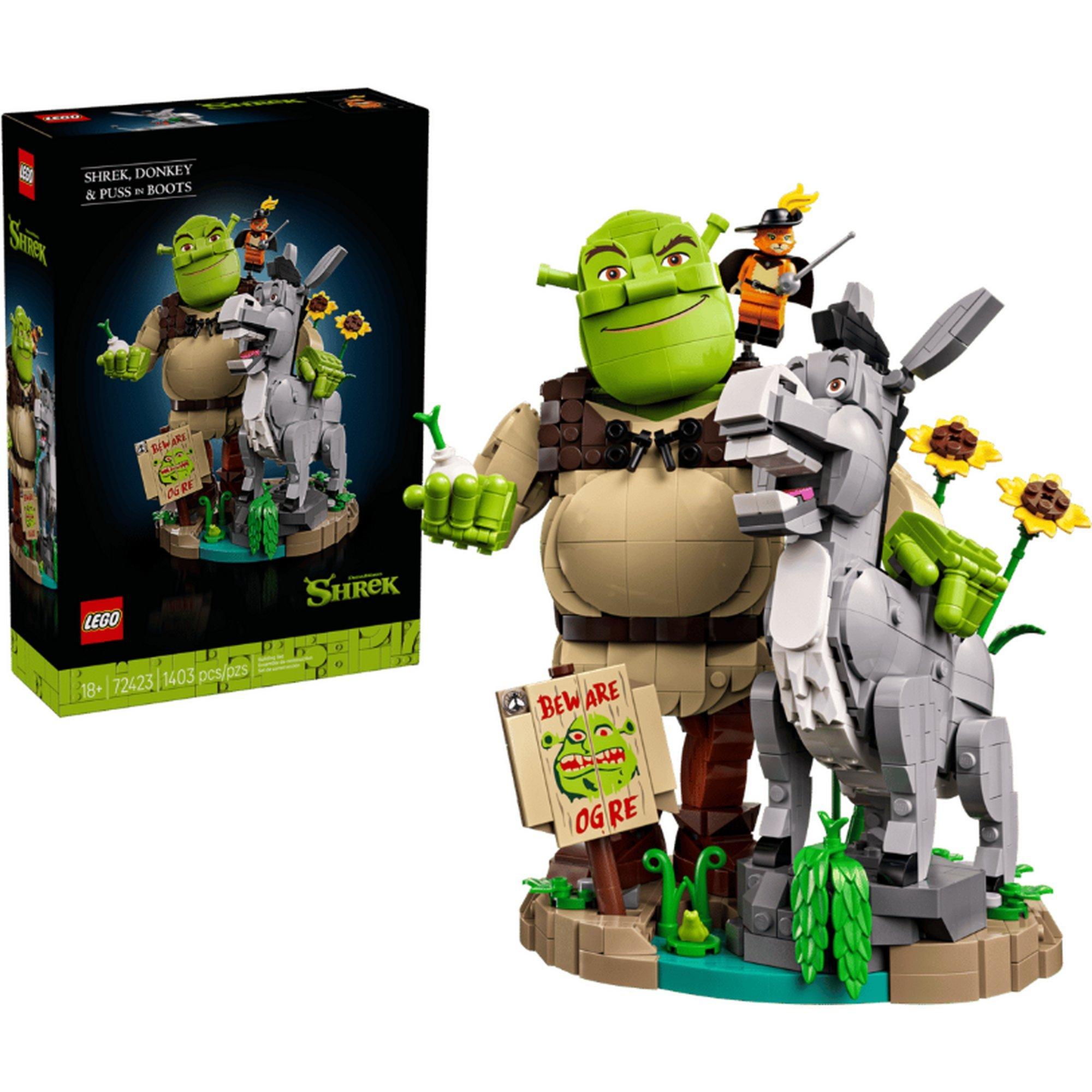 LEGO® Shrek, Donkey & Puss in Boots 72423 Building Set