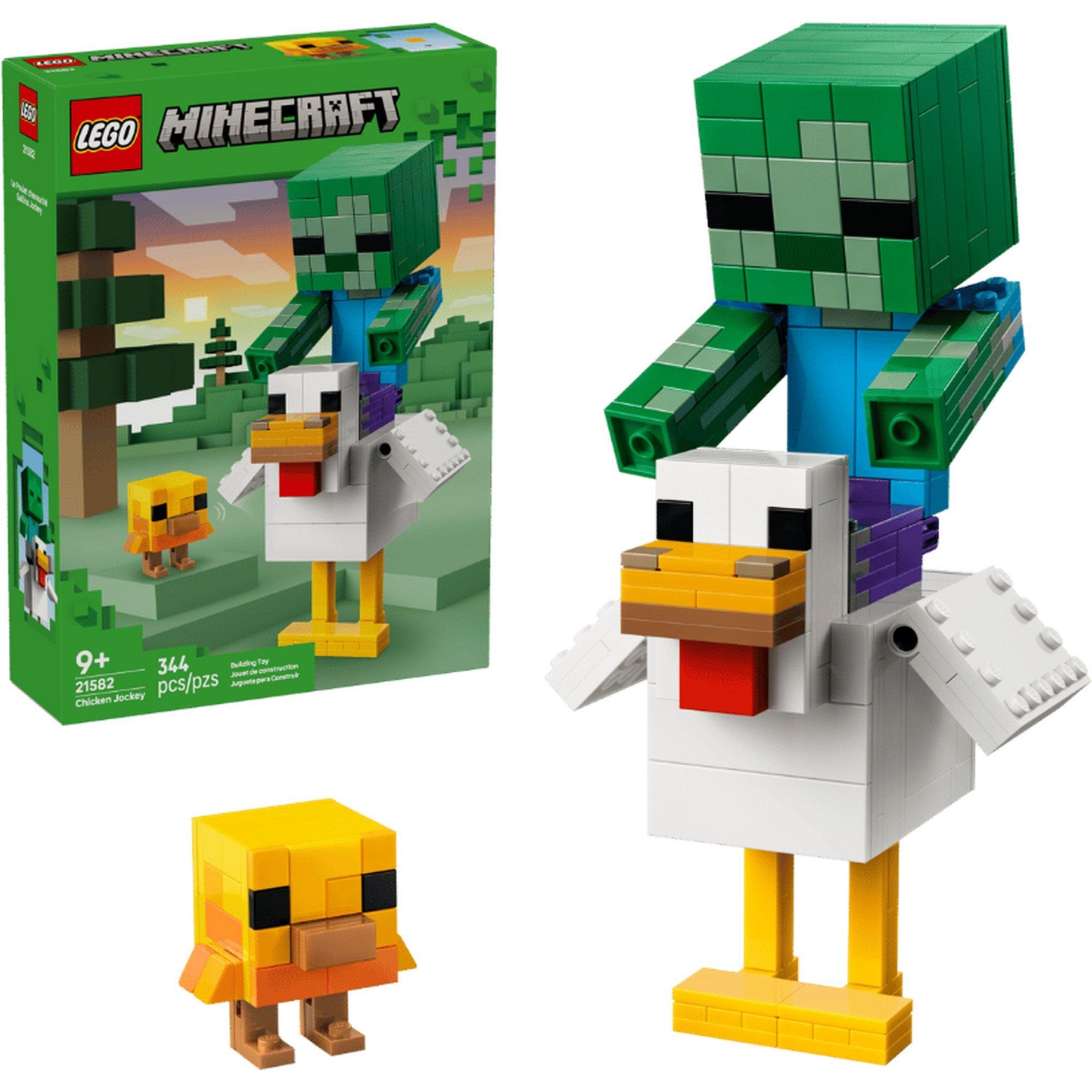 LEGO® Minecraft Chicken Jockey 21582 Building Set