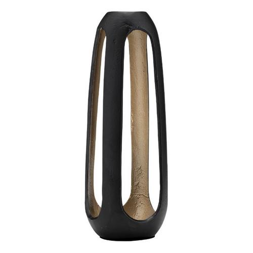 Sagebrook Home 18" Matte Black Open Vase - Primary Image