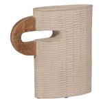 Sagebrook Home Ecomix 14" Vase With Handle - Thumbnail 2 of 7